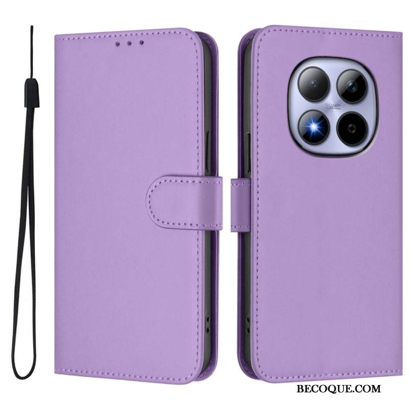 Kotelot Xiaomi Redmi Note 15 Pro 5g Puhelinkuoret Yksiväristä Keinonahkaa