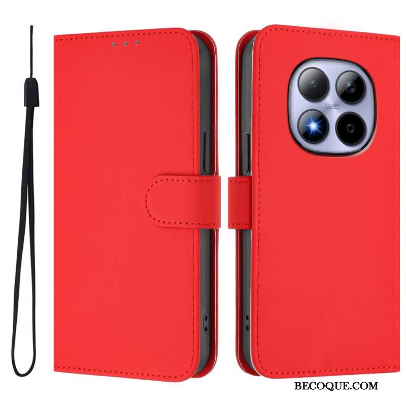 Kotelot Xiaomi Redmi Note 15 Pro 5g Puhelinkuoret Yksiväristä Keinonahkaa