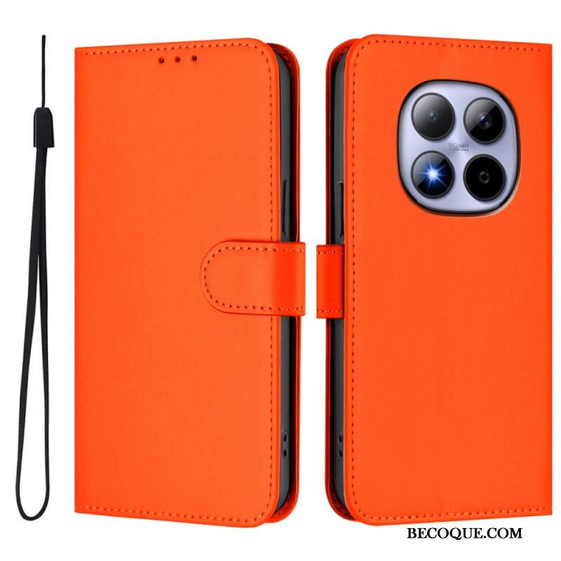 Kotelot Xiaomi Redmi Note 15 Pro 5g Puhelinkuoret Yksiväristä Keinonahkaa