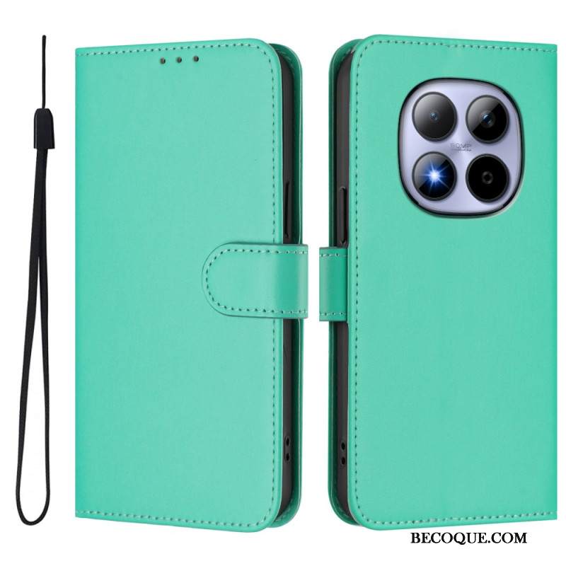 Kotelot Xiaomi Redmi Note 15 Pro 5g Puhelinkuoret Yksiväristä Keinonahkaa