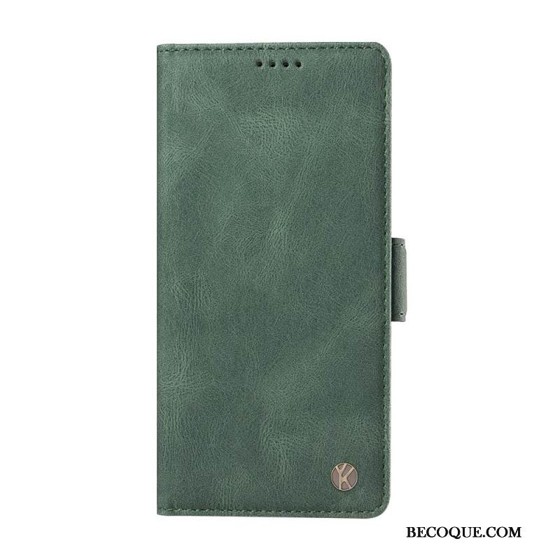 Kotelot Xiaomi Redmi Note 15 Pro 5g Yikatu-mokkanahkaefekti Suojakuori