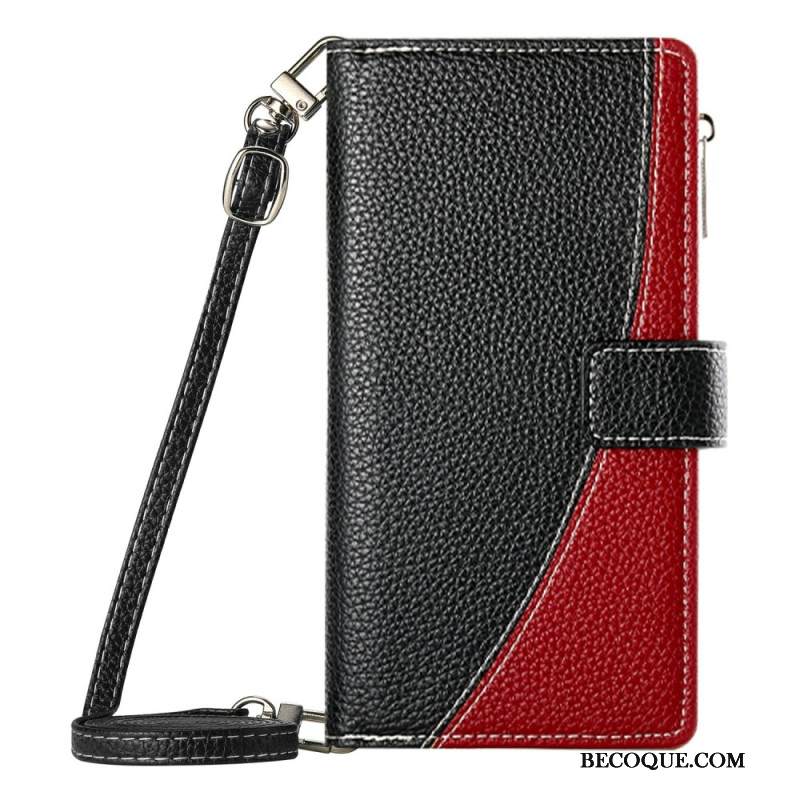 Kotelot Xiaomi Redmi Note 15 Pro Plus 5g Kaksivärinen Hihnoilla