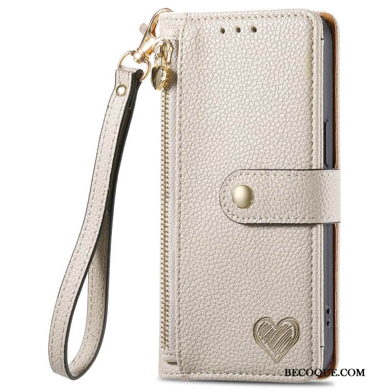 Kotelot Xiaomi Redmi Note 15 Pro Plus 5g Puhelinkuoret Rfid-suojattu Sydänkuvio