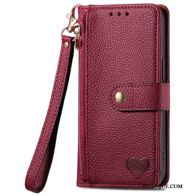 Kotelot Xiaomi Redmi Note 15 Pro Plus 5g Puhelinkuoret Rfid-suojattu Sydänkuvio