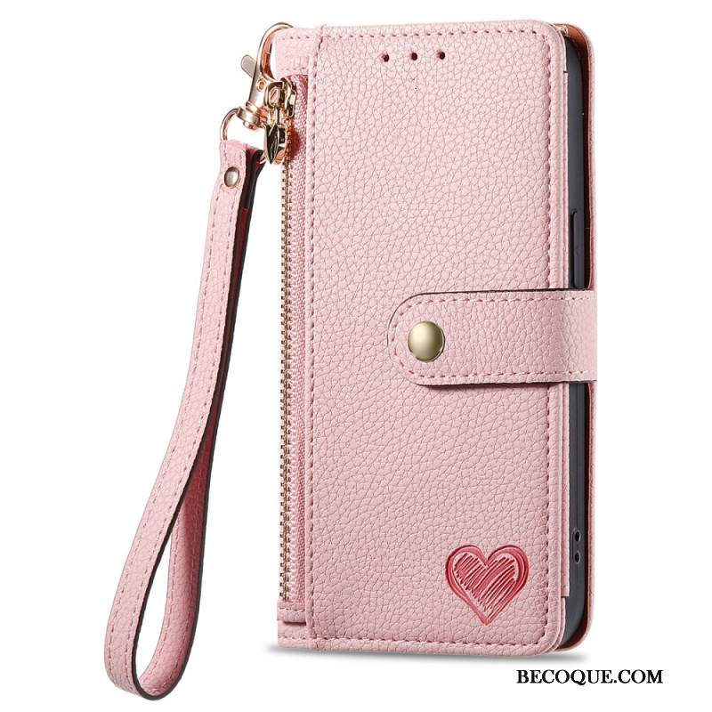 Kotelot Xiaomi Redmi Note 15 Pro Plus 5g Puhelinkuoret Rfid-suojattu Sydänkuvio