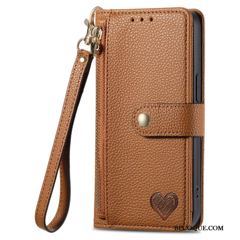 Kotelot Xiaomi Redmi Note 15 Pro Plus 5g Puhelinkuoret Rfid-suojattu Sydänkuvio