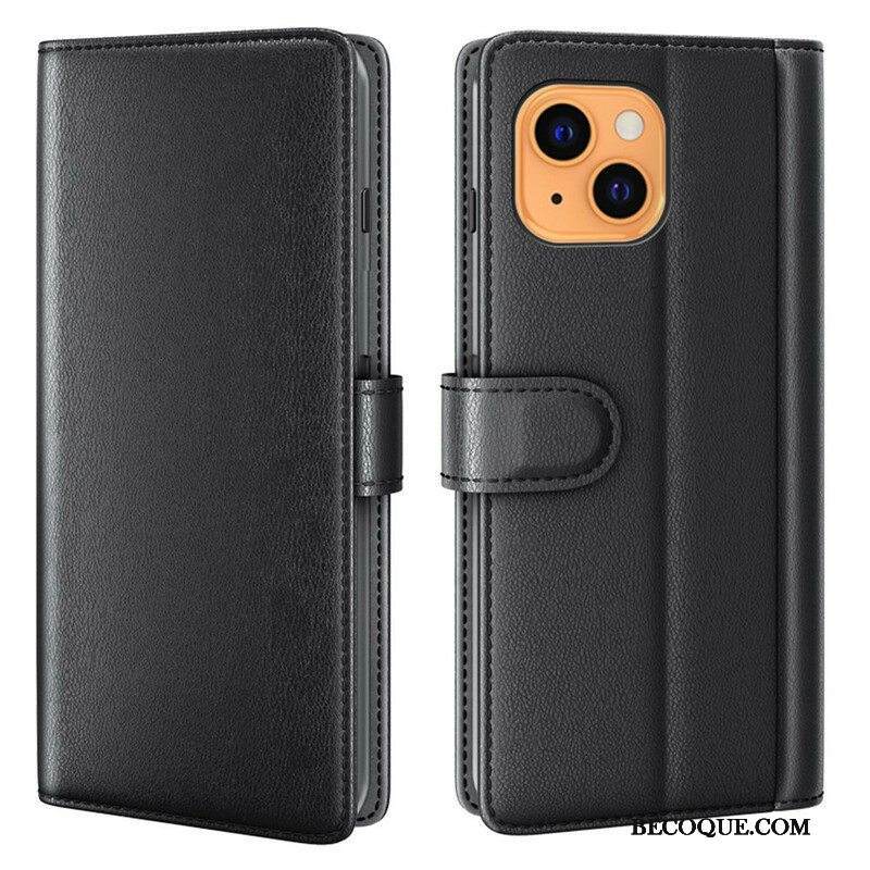 Kotelot iPhone 13 Mini Aito Nahka