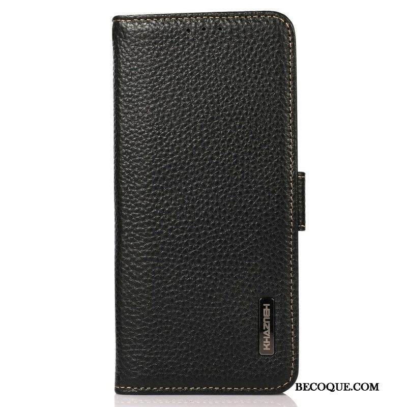 Kotelot iPhone 13 Mini Khazneh Litsi Nahka