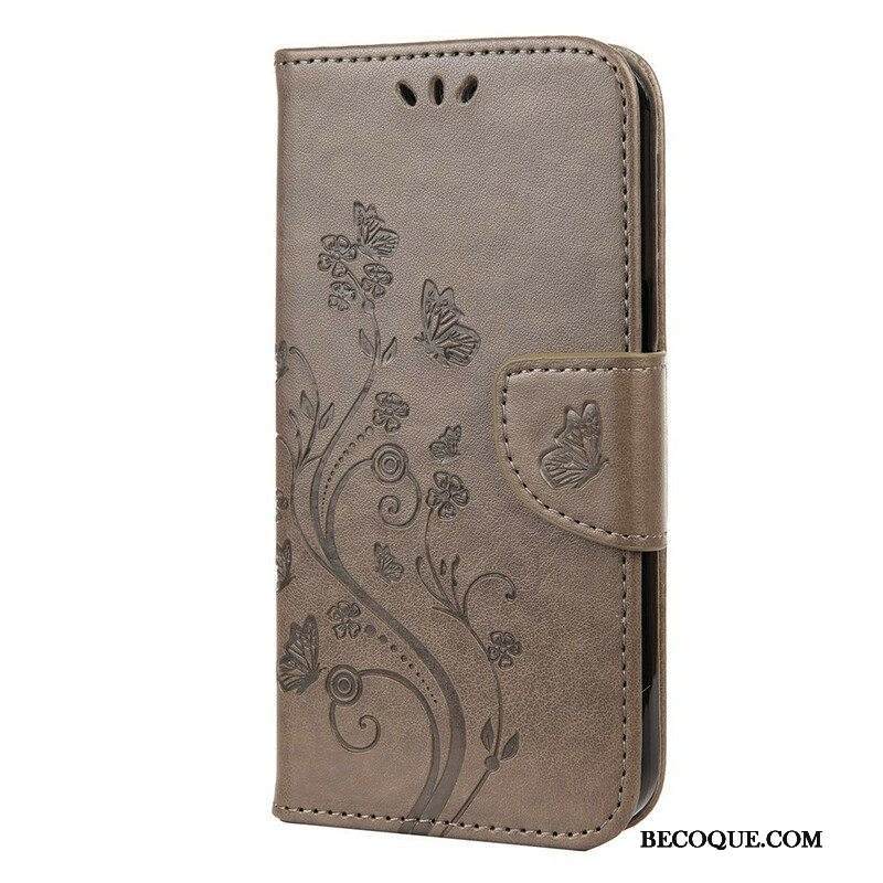 Kotelot iPhone 13 Mini Suojaketju Kuori Strappy Kukka