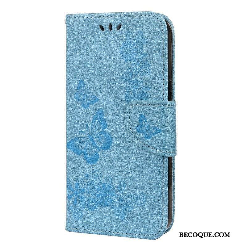 Kotelot iPhone 13 Mini Suojaketju Kuori Upeat Hihnaperhoset