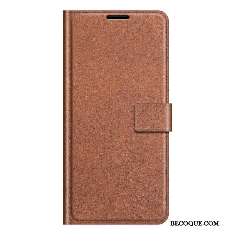 Kotelot iPhone 13 Pro Max Ohut Extreme Leather -efekti