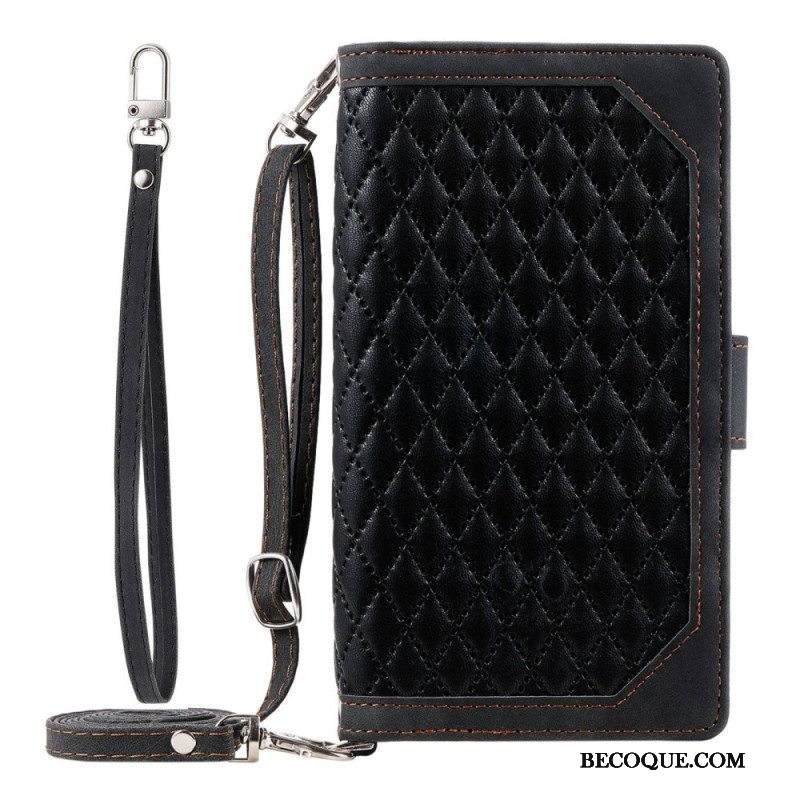 Kotelot iPhone 13 Pro Tikattu Malli Olkahihnalla