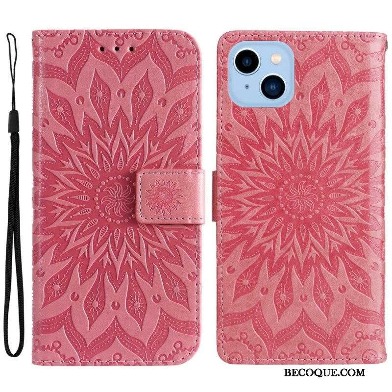 Kotelot iPhone 14 Plus Auringon Kukka