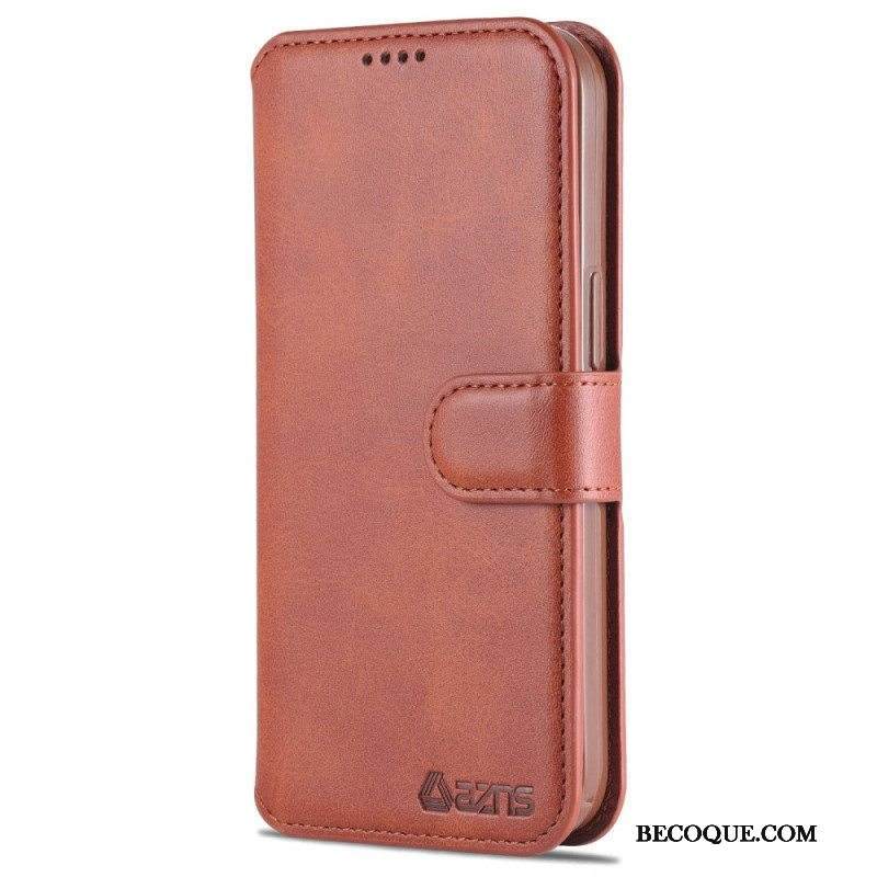 Kotelot iPhone 14 Pro Azns Keinonahkaa