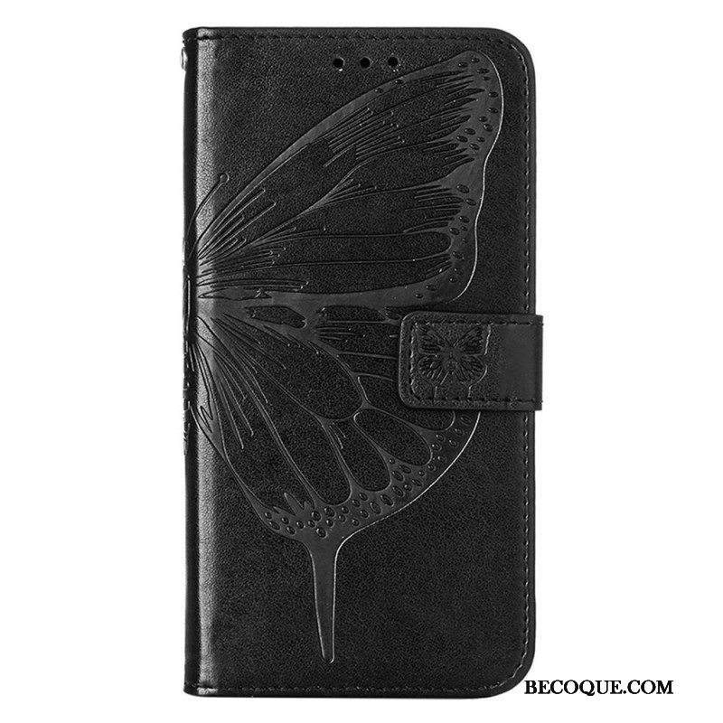 Kotelot iPhone 14 Pro Max Suojaketju Kuori Barokki Hihnaperhonen