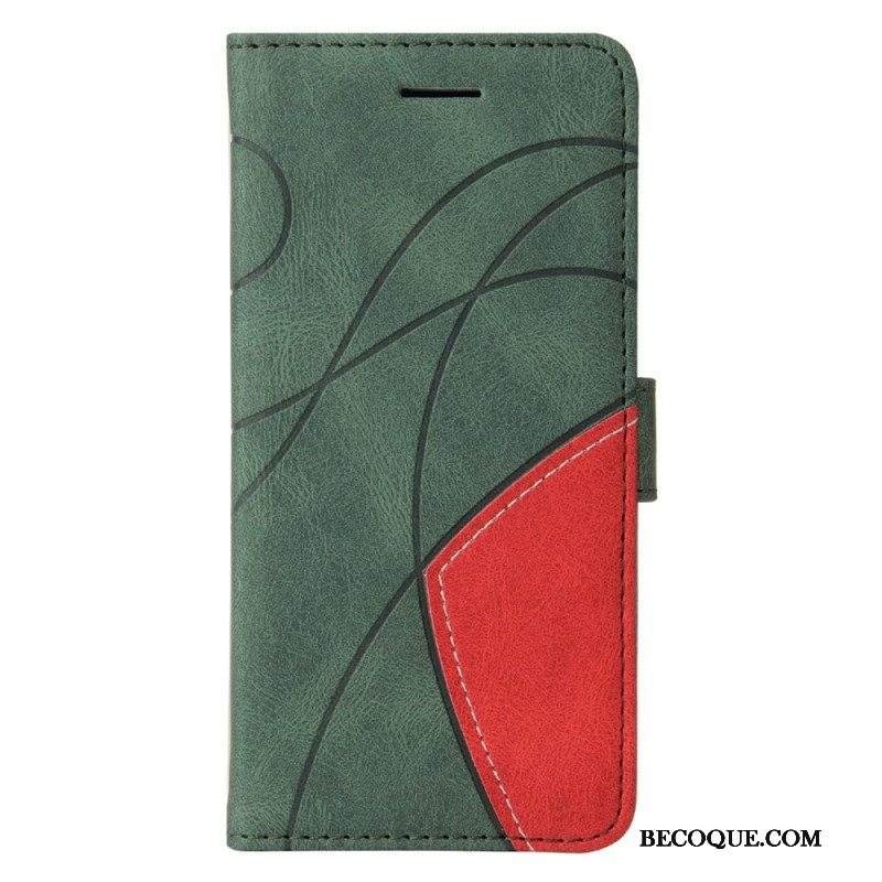 Kotelot iPhone 14 Pro Max Suojaketju Kuori Kaksivärinen Hihna