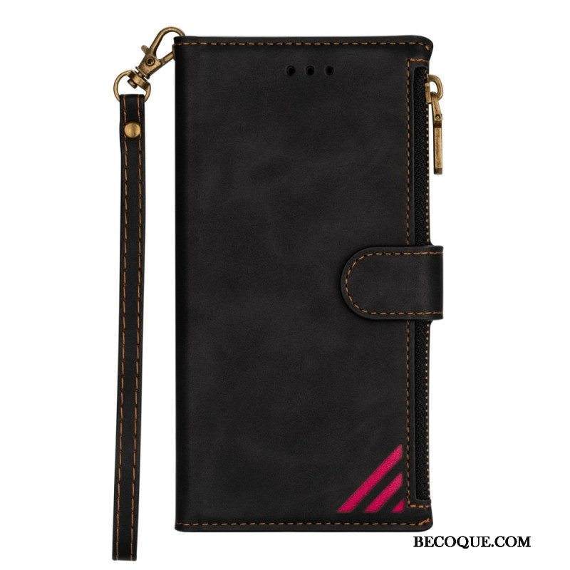 Kotelot iPhone 14 Pro Max Suojaketju Kuori Lanyard Lines