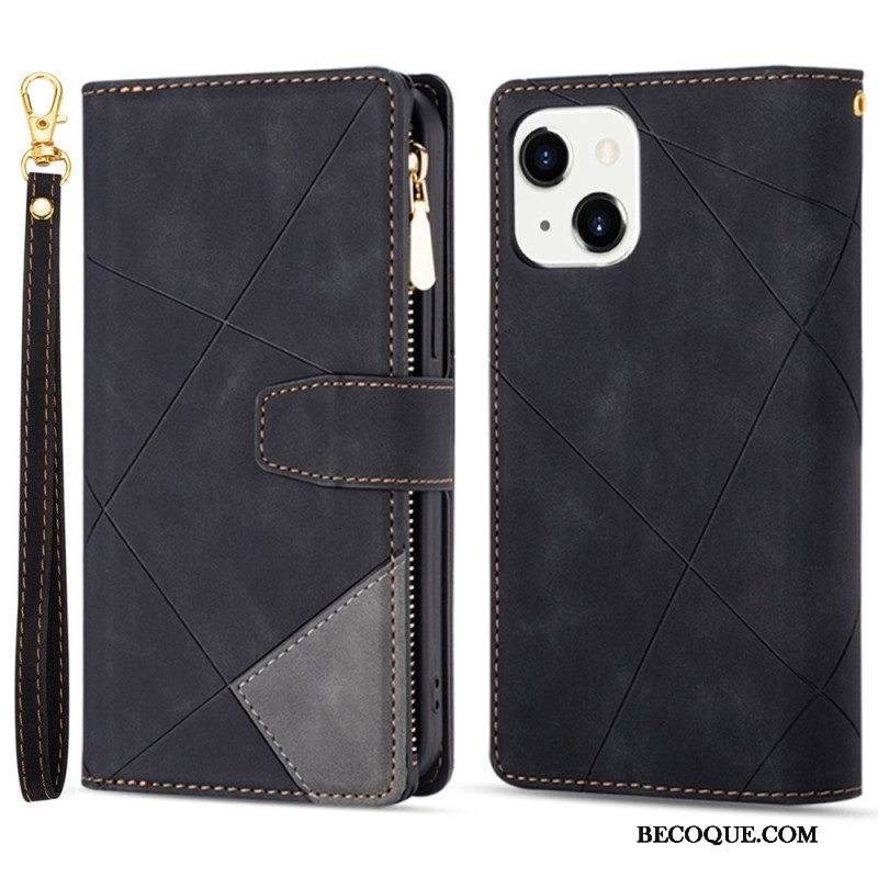 Kotelot iPhone 14 Suojaketju Kuori Hihnan Geometria