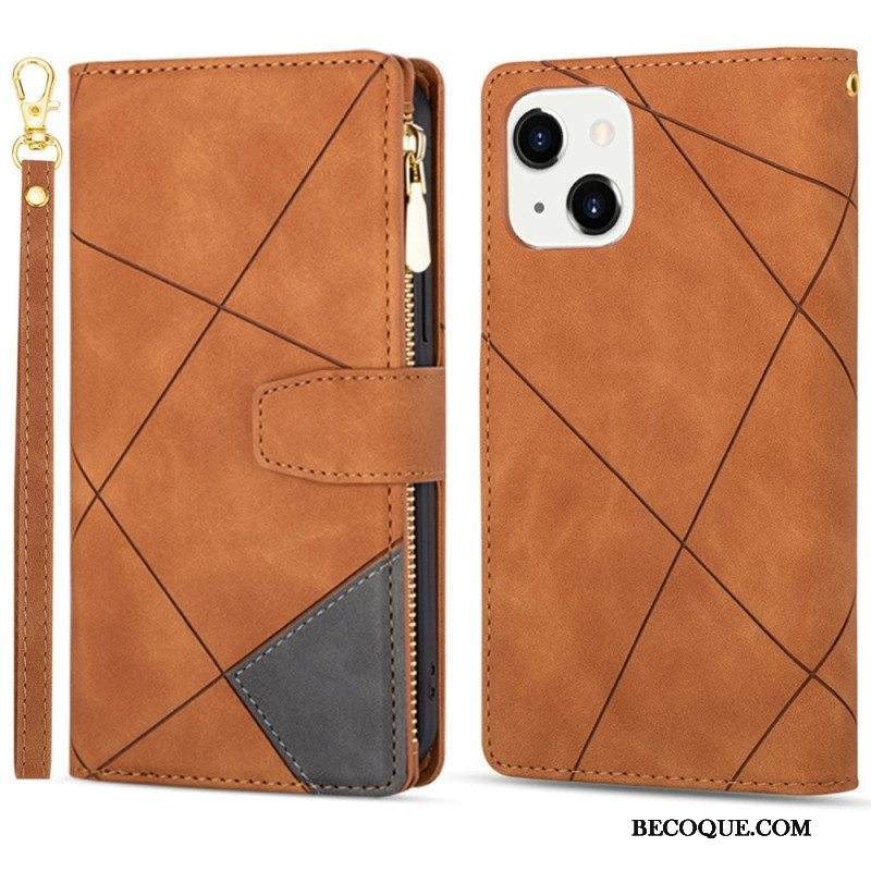 Kotelot iPhone 14 Suojaketju Kuori Hihnan Geometria