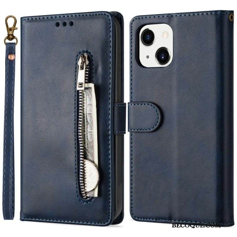 Kotelot iPhone 14 Suojaketju Kuori Lanyard Kolikkokukkaro