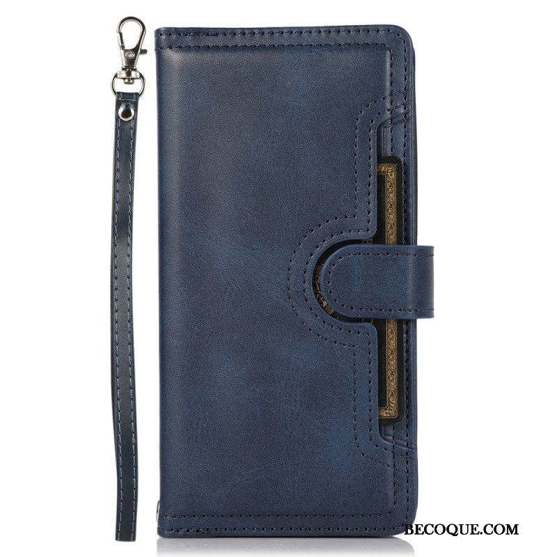 Kotelot iPhone 15 Plus Monikortti Ja Etutasku