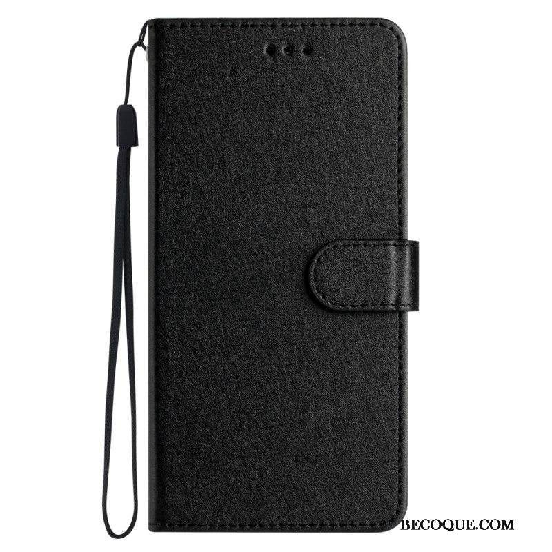 Kotelot iPhone 15 Plus Suojaketju Kuori Pastelli Hihnalla