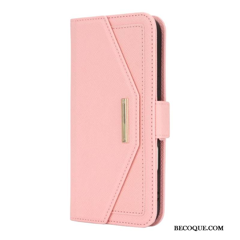 Kotelot iPhone 17 Lompakko Olkahihnalla Ja Peilillä