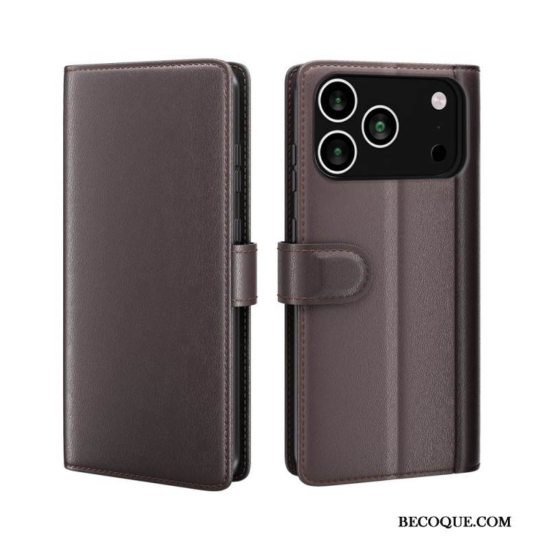 Kotelot iPhone 17 Pro Aito Nahkalompakko