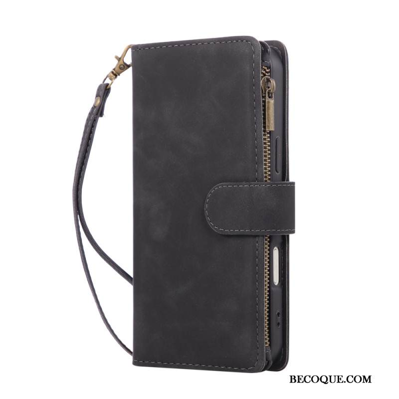 Kotelot iPhone 17 Pro Max Mokkanahkamainen Lompakko Suojakuori