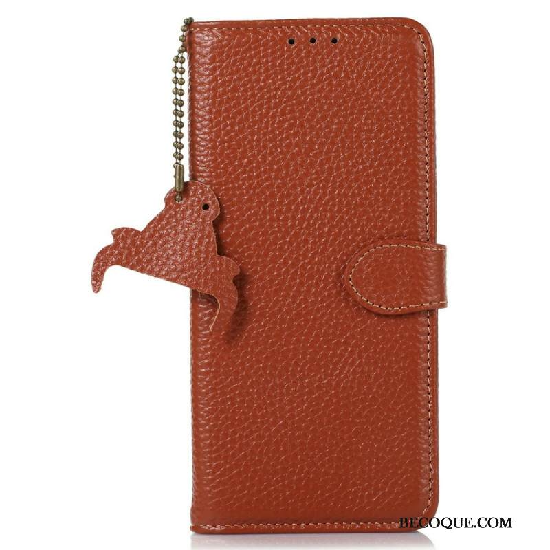 Kotelot iPhone 17 Pro Max Rfid Teksturoitu Litsi-nahka