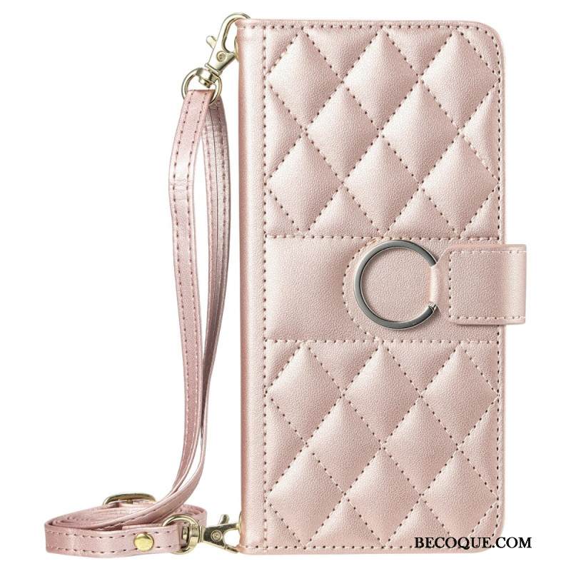 Kotelot iPhone 17 Pro Max Tikattu Kaulanauhalla Ja Olkahihnalla