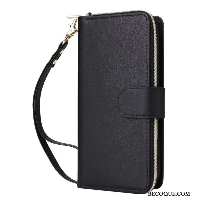 Kotelot iPhone 17 Puhelinkuoret 9 Kortin Lokeron Lompakko Ja Nauha