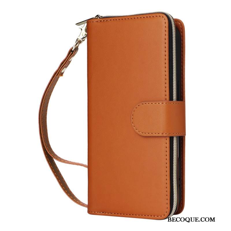 Kotelot iPhone 17 Puhelinkuoret 9 Kortin Lokeron Lompakko Ja Nauha