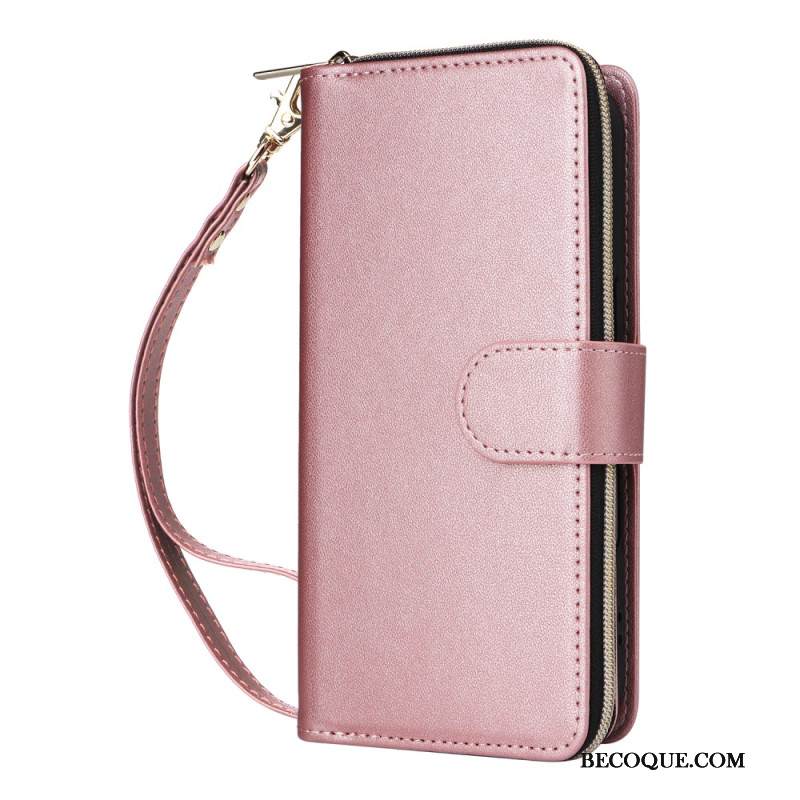 Kotelot iPhone 17 Puhelinkuoret 9 Kortin Lokeron Lompakko Ja Nauha