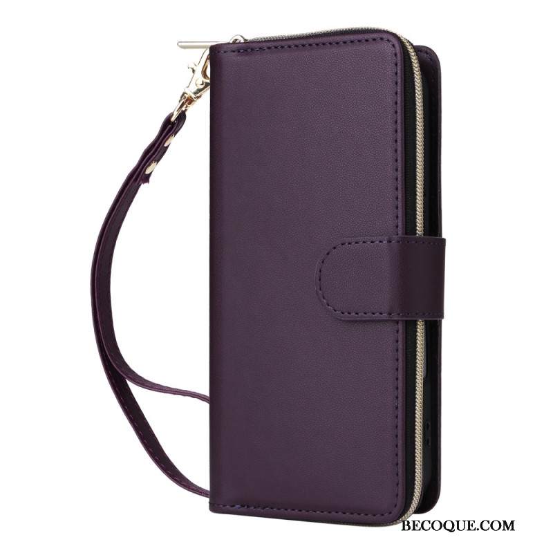 Kotelot iPhone 17 Puhelinkuoret 9 Kortin Lokeron Lompakko Ja Nauha