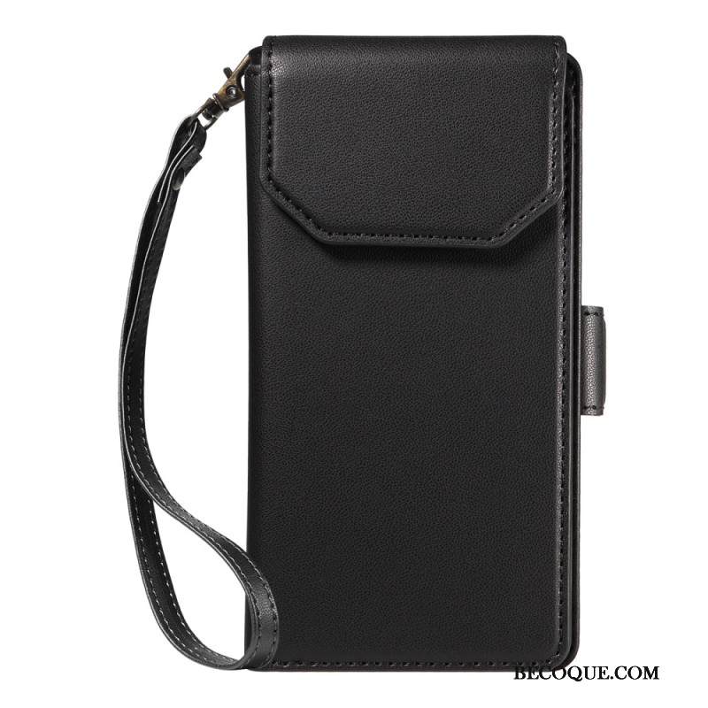 Kuoret Samsung Galaxy S25 Fe Korttikotelo Ja Rannehihna