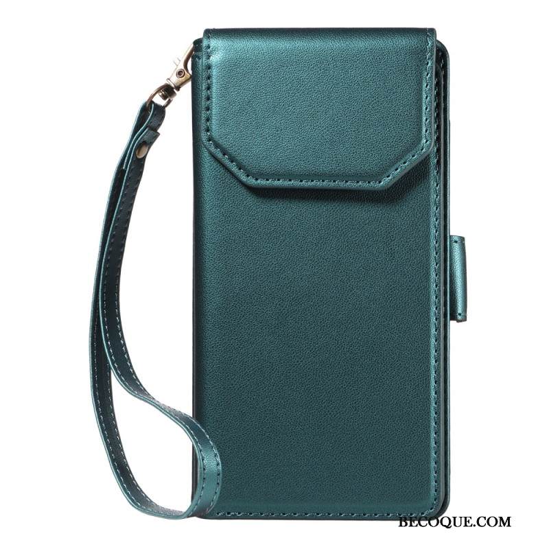 Kuoret Samsung Galaxy S25 Fe Korttikotelo Ja Rannehihna