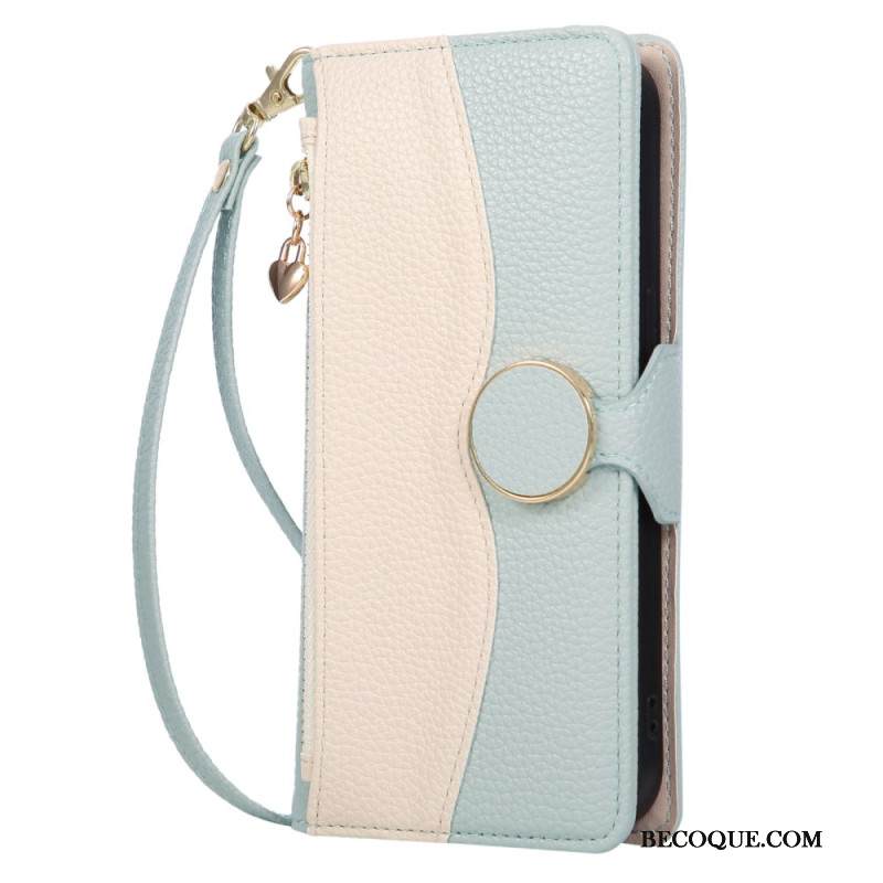 Kuoret Samsung Galaxy S26 Kaksivärinen Vetoketjullinen Lompakko