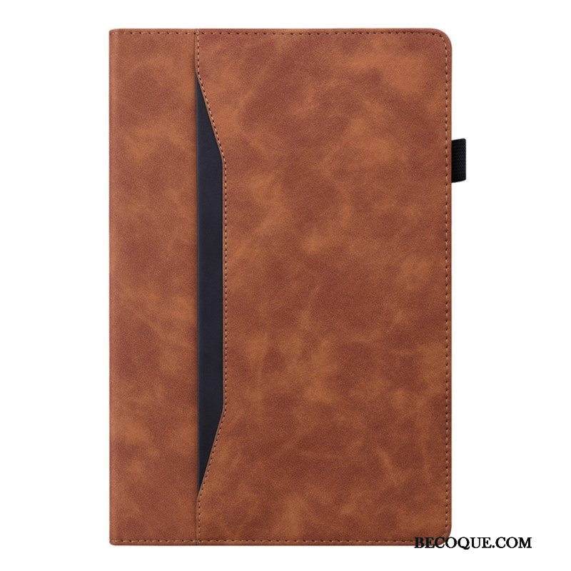 Kuoret Samsung Galaxy Tab A8 (2021) Business-nahkaefekti