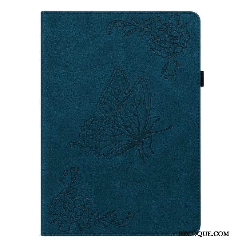 Kuoret Samsung Galaxy Tab A8 (2021) Perhoset Painettu Kuvio