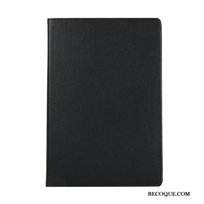 Kuoret Samsung Galaxy Tab S10 Fe Plus Pyörivä Litsikuvioinen Keinonahka