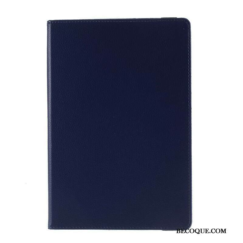 Kuoret Samsung Galaxy Tab S10 Fe Plus Pyörivä Litsikuvioinen Keinonahka