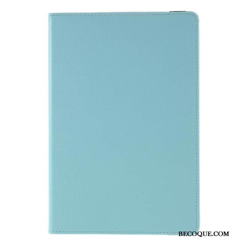 Kuoret Samsung Galaxy Tab S10 Fe Plus Pyörivä Litsikuvioinen Keinonahka