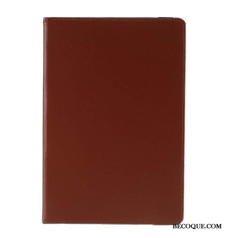 Kuoret Samsung Galaxy Tab S10 Fe Plus Pyörivä Litsikuvioinen Keinonahka