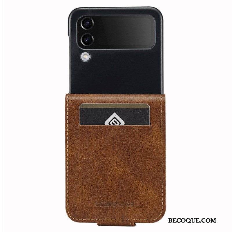 Kuoret Samsung Galaxy Z Flip 4 Kotelot Flip Rfid-kortin Pidike