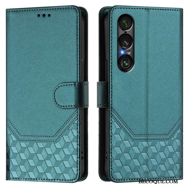 Kuoret Sony Xperia 1 Vii Rfid-suojattu Hunajakennokuvio