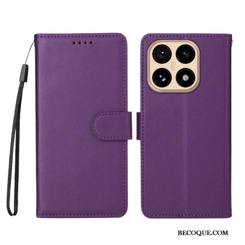 Kuoret Xiaomi 15t Teksturoitu Tekonahka