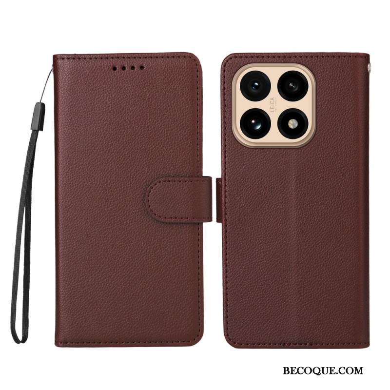 Kuoret Xiaomi 15t Teksturoitu Tekonahka