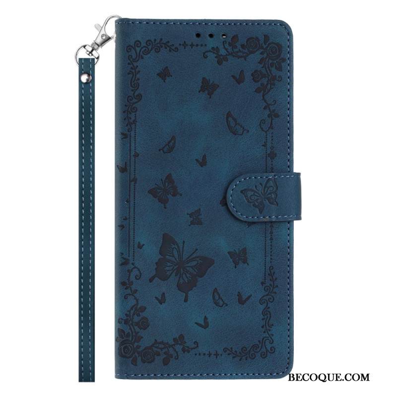 Kuoret Xiaomi 17 Pro Max Mokkanahkakuvio Perhoset