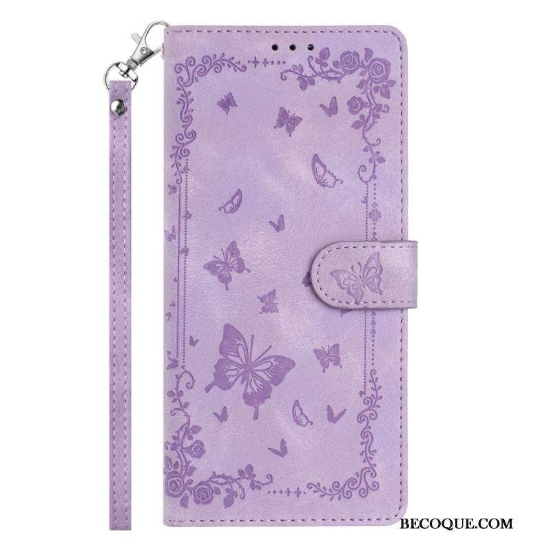 Kuoret Xiaomi 17 Pro Max Mokkanahkakuvio Perhoset